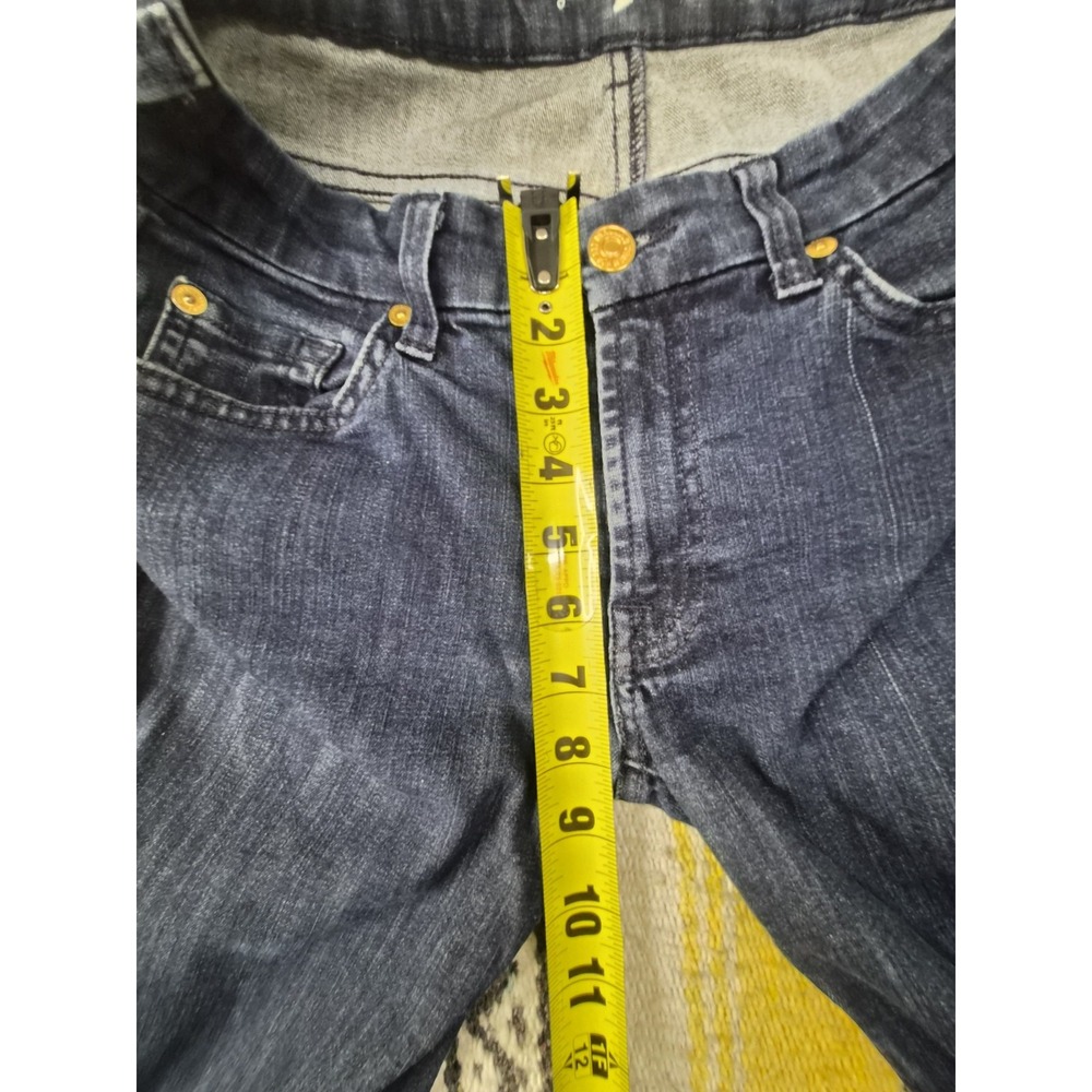 7 For All Mankind Kimmie Bootcut Jeans - Women's Size 28 - Dark Wash - Picture 6 of 11